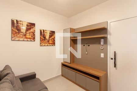 Sala de apartamento para alugar com 1 quarto, 32m² em Paquetá, Belo Horizonte