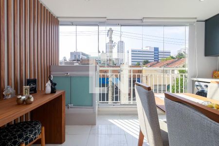 Sala - Varanda de apartamento à venda com 2 quartos, 60m² em Chácara Santo Antônio (zona Sul), São Paulo