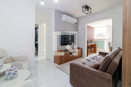 Sala de apartamento à venda com 2 quartos, 60m² em Chácara Santo Antônio (zona Sul), São Paulo