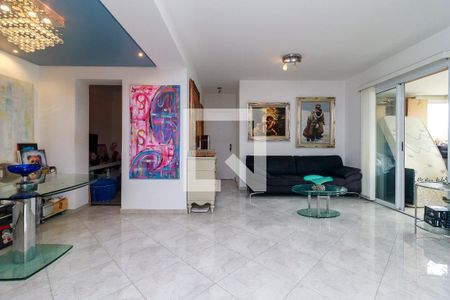 Sala de apartamento à venda com 3 quartos, 128m² em Brooklin, São Paulo