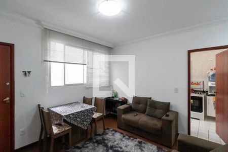 Sala de apartamento à venda com 2 quartos, 51m² em Castelo, Belo Horizonte