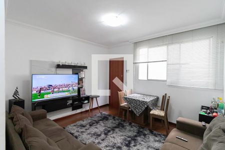 Sala de apartamento à venda com 2 quartos, 51m² em Castelo, Belo Horizonte