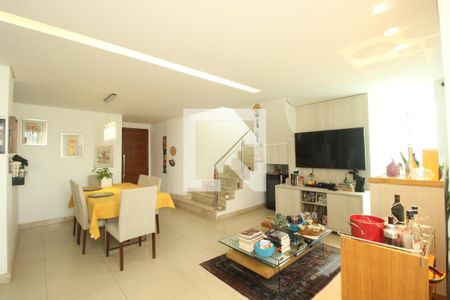 Sala de apartamento à venda com 4 quartos, 260m² em Santo Antônio, Belo Horizonte