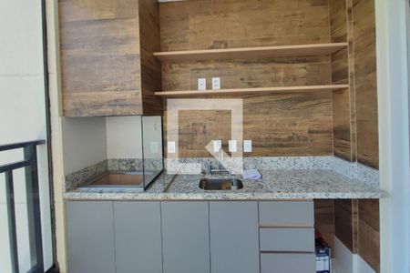 Varanda Gourmet de apartamento para alugar com 3 quartos, 91m² em Swiss Park, Campinas