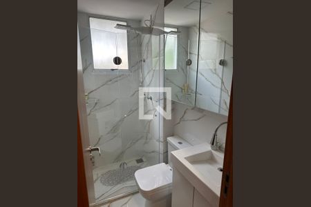 Banheiro de apartamento para alugar com 2 quartos, 63m² em Estoril, Belo Horizonte