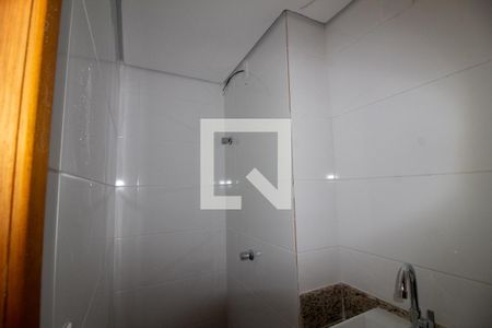 Banheiro de kitnet/studio à venda com 1 quarto, 54m² em Chácara Santo Antônio (zona Sul), São Paulo