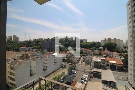 Sala / Cozinha - Varanda de apartamento para alugar com 1 quarto, 50m² em Santana, São Paulo