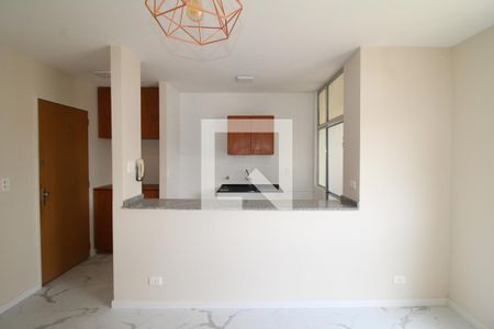 Sala / Cozinha de apartamento para alugar com 1 quarto, 50m² em Santana, São Paulo