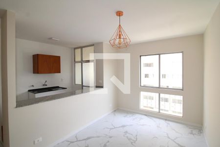 Sala / Cozinha de apartamento para alugar com 1 quarto, 50m² em Santana, São Paulo