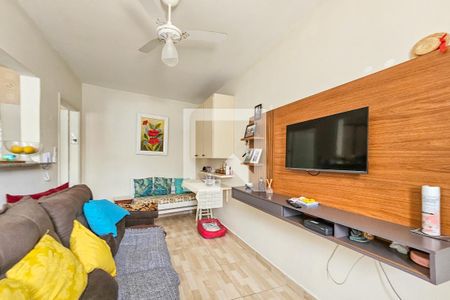 Sala de apartamento para alugar com 2 quartos, 73m² em Balneario Cidade Atlantica, Guarujá