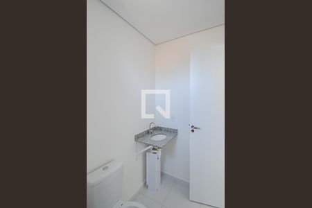 Banheiro de kitnet/studio à venda com 1 quarto, 21m² em Vila Campestre, São Bernardo do Campo