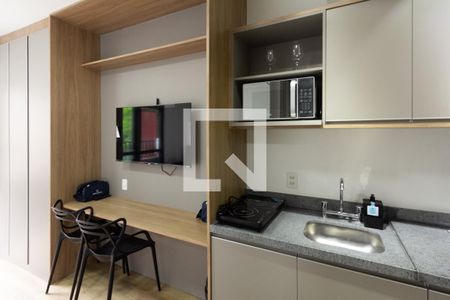 Studio de kitnet/studio para alugar com 1 quarto, 29m² em Indianópolis, São Paulo