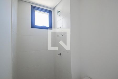 Banheiro de kitnet/studio à venda com 1 quarto, 24m² em Vila Campestre, São Bernardo do Campo