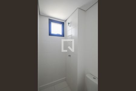 Banheiro de kitnet/studio à venda com 1 quarto, 24m² em Vila Campestre, São Bernardo do Campo