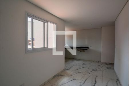 Sala de apartamento à venda com 2 quartos, 48m² em Jardim das Maravilhas, Santo André