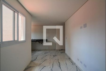 Sala de apartamento à venda com 2 quartos, 48m² em Jardim das Maravilhas, Santo André