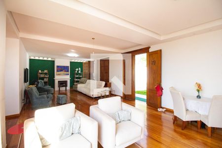 Sala 1 de casa à venda com 4 quartos, 606m² em Mangabeiras, Belo Horizonte