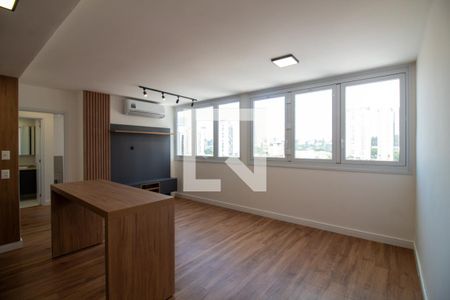 Sala de apartamento à venda com 1 quarto, 48m² em Vila Sao Francisco (zona Sul), São Paulo