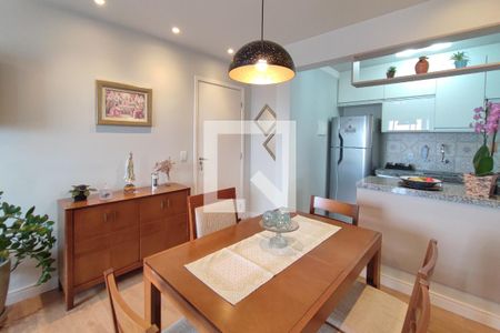 Sala de Jantar de apartamento à venda com 2 quartos, 61m² em Vila Faustina Ii, Campinas