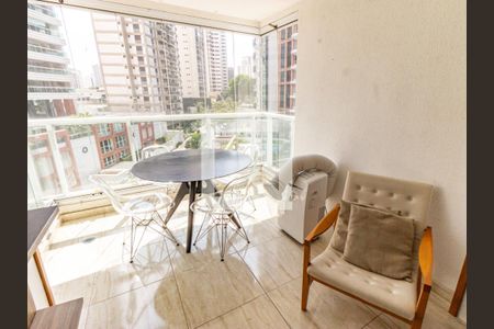 Varanda de apartamento para alugar com 2 quartos, 80m² em Vila Regente Feijó, São Paulo