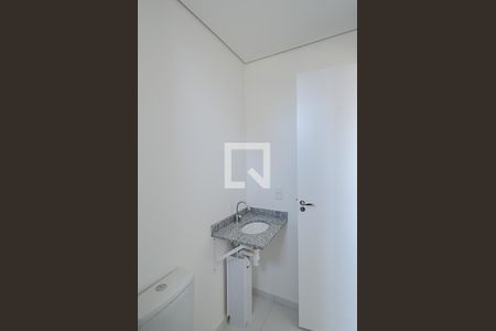 Banheiro de kitnet/studio à venda com 1 quarto, 25m² em Centro, São Bernardo do Campo