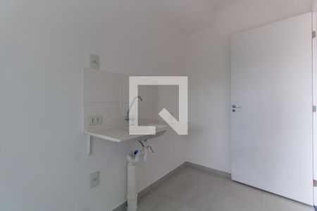 Cozinha de kitnet/studio para alugar com 1 quarto, 27m² em Vila Independencia, São Paulo