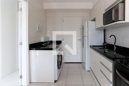 cozinha de apartamento para alugar com 1 quarto, 31m² em Ferreira, São Paulo