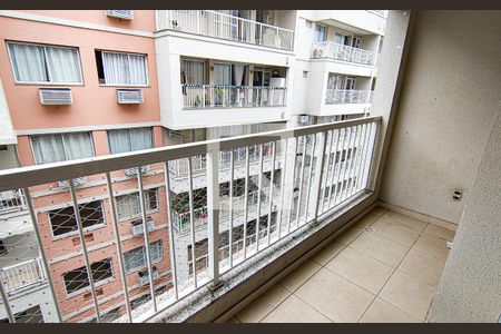 sala - varanda de apartamento para alugar com 2 quartos, 65m² em Taquara, Rio de Janeiro