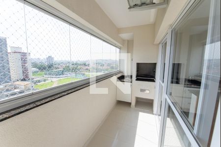 Varanda da Sala de apartamento para alugar com 3 quartos, 92m² em Barranco, Taubaté