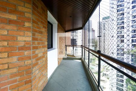 Varanda de apartamento para alugar com 4 quartos, 393m² em Jardim Parque Morumbi, São Paulo