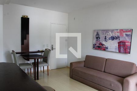 SALA de apartamento para alugar com 1 quarto, 58m² em Cambuí, Campinas