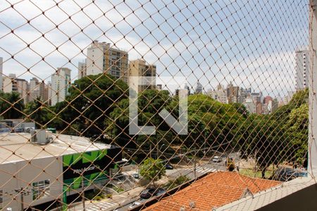 VISTA DA SACADA de apartamento para alugar com 1 quarto, 58m² em Cambuí, Campinas