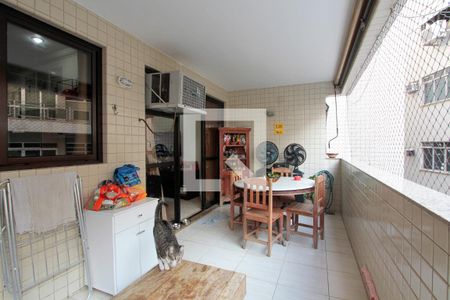 Varanda de apartamento para alugar com 3 quartos, 98m² em Barra da Tijuca, Rio de Janeiro