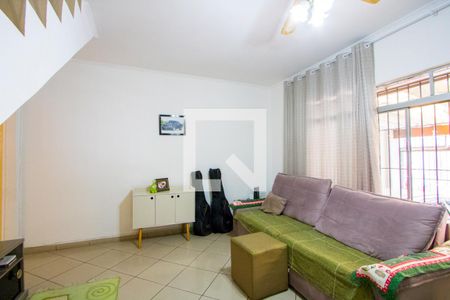 Sala de casa à venda com 3 quartos, 150m² em Jardim Moncoes, Santo André