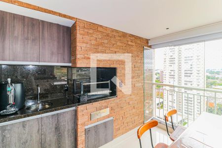 Varanda de apartamento à venda com 3 quartos, 130m² em Jardim Dom Bosco, São Paulo