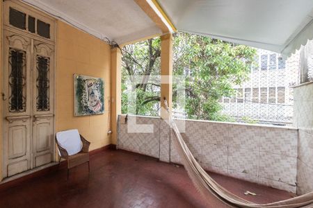 Varanda da Sala de casa à venda com 4 quartos, 150m² em Praça da Bandeira, Rio de Janeiro