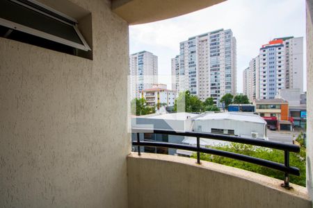 Varanda de kitnet/studio para alugar com 1 quarto, 40m² em Centro, Santo André