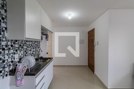 Sala e Cozinha  de apartamento para alugar com 2 quartos, 45m² em Jardim Helena, São Paulo