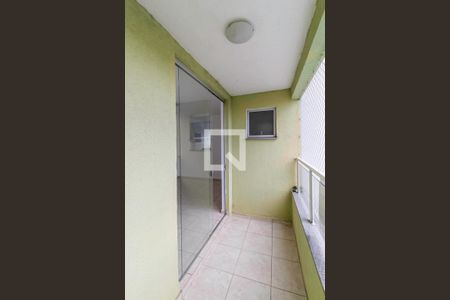 Varanda da sala  de apartamento à venda com 2 quartos, 60m² em Castelo, Belo Horizonte