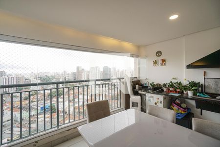 Varanda de apartamento à venda com 3 quartos, 103m² em Tatuapé, São Paulo