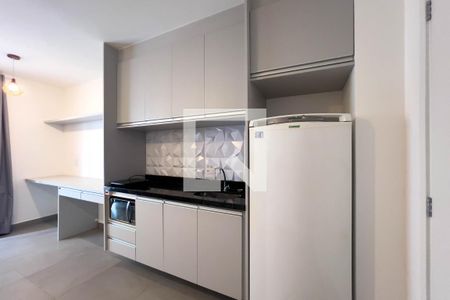 Cozinha de kitnet/studio para alugar com 1 quarto, 28m² em Vila Mariana, São Paulo