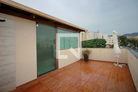 Varanda - Sala 2 de apartamento à venda com 3 quartos, 180m² em Santa Tereza, Belo Horizonte