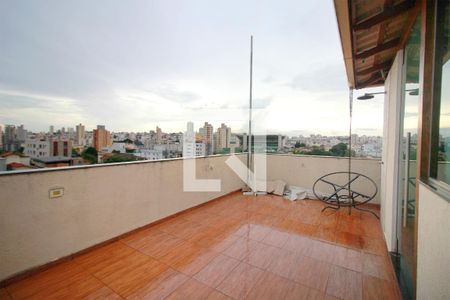 Varanda - Sala 2 de apartamento à venda com 3 quartos, 180m² em Santa Tereza, Belo Horizonte