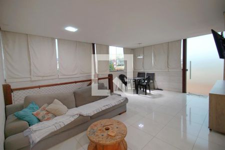 Sala 2 de apartamento à venda com 3 quartos, 180m² em Santa Tereza, Belo Horizonte