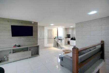 Sala 2 de apartamento à venda com 3 quartos, 180m² em Santa Tereza, Belo Horizonte