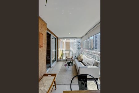 Varanda da Sala de apartamento para alugar com 4 quartos, 142m² em Vila Mariana, São Paulo