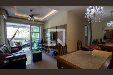 Sala de apartamento para alugar com 2 quartos, 72m² em Barra da Tijuca, Rio de Janeiro