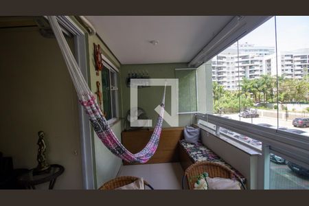 Varanda de apartamento para alugar com 2 quartos, 72m² em Barra da Tijuca, Rio de Janeiro