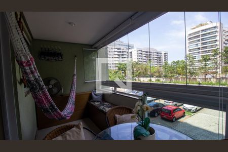 Varanda gourmet de apartamento para alugar com 2 quartos, 72m² em Barra da Tijuca, Rio de Janeiro