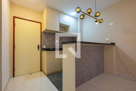 Sala/Cozinha de apartamento para alugar com 1 quarto, 38m² em Bela Vista, São Paulo